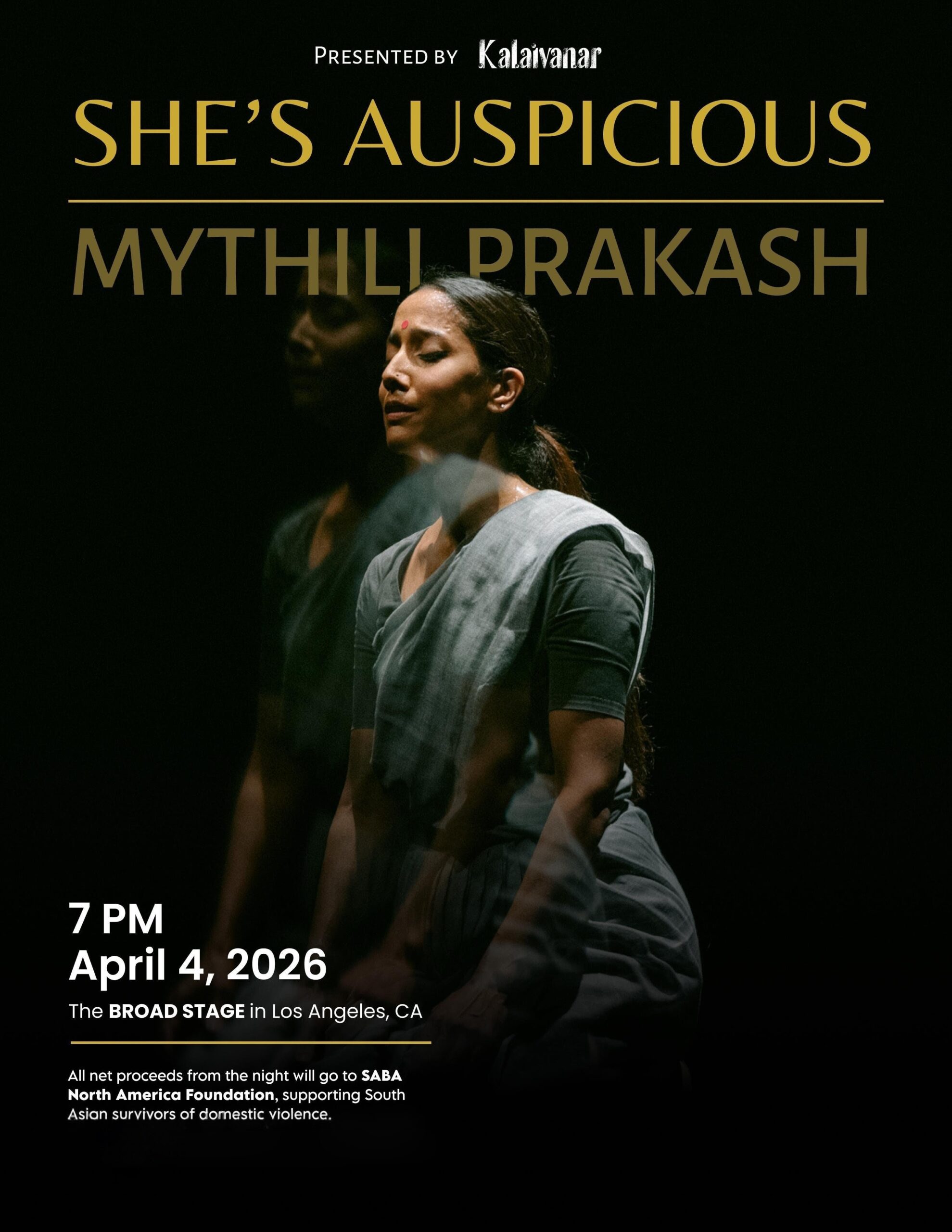 She's Auspicious Concert Flyer